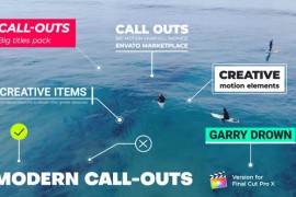 Modern Call-Outs for Final Cut Pro 51601796