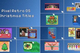 Pixel Retro OS Christmas Titles 49836225