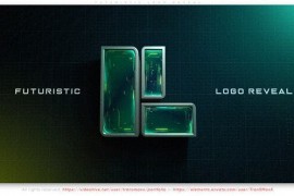 Futuristic Logo Reveal 52343388