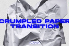 Crumpled Paper Transitions VOL.2 | DaVinci Resolve 50792670