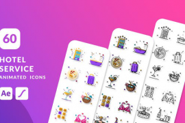 Hotel Service Animated Icons | After Effects 48770801