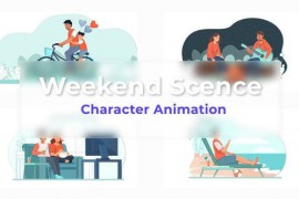 Weekend Explainer And Animation Scene 36863896