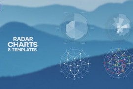 8 Radar Charts | Infographics Pack 45357912