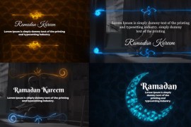 Islamic Ramadan Titles - Lower Thirds 51330089