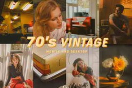 Free Download:70’s Vintage Lightroom Presets