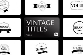 Vintage Title 02 for After Effects 43719049