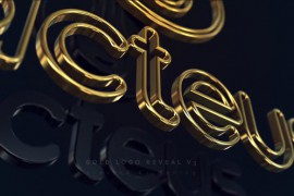 Gold Logo Reveal v3 27533373