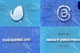 Christmas Ice Logo for Premiere Pro 49834532