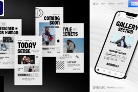 Minimal Streetwear Instagram Stories For Premiere Pro 44913627