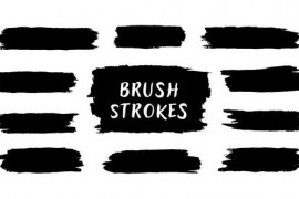 Animated Brush Strokes & Paintbrush Overlays 49633088