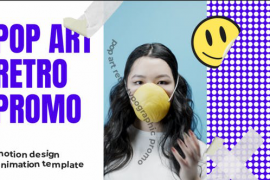 Pop Art Retro Typographic Promo | AE 51953151