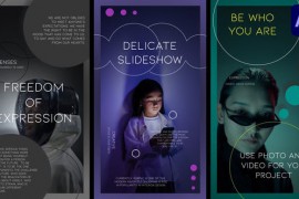 Delicate Social Media Slideshow for After Effects 38001764