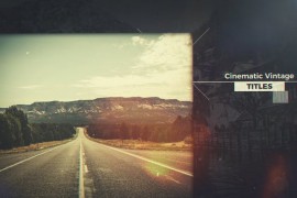 Cinematic Vintage Titles 30953116