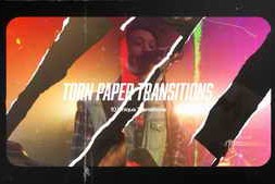 Free Download:Torn Paper Transitions 64193016