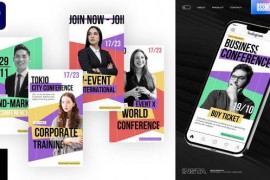 Conference Instagram Stories For Premiere Pro 44913500