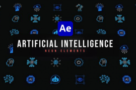 Ai Neon Icons 47251748