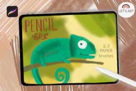 Free Download:Procreate pencil case for iPad
