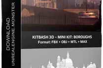 Kitbash3D – Mini Kit: Aristocracy