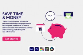 Save Time and Money Design Concept 50691433