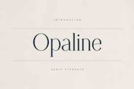 CreativeMarket – Opaline – Elegant Modern Serif Font