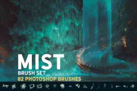 CreativeMarket – Mist Photoshop brush set 5273668