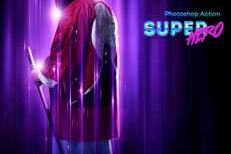 SuperHero Photoshop Action 23363059