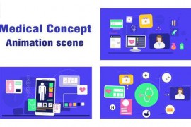 Medical Concept Animation Scene 43665622