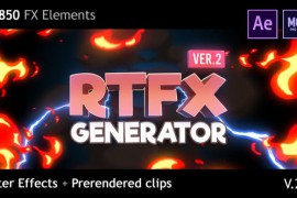 RTFX Generator [1850 FX elements] [After Effects + Pre-rendered clips] v2.8.1 19563523