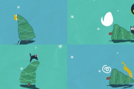 Cartoon Christmas Logo | DaVinci Resolve 48997280