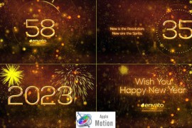 New Year Countdown 2023 - Apple Motion 29677907