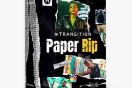 MotionVFX – mTransition Paper Rip for FCP