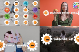 Chamomile flower emoji for FCPX 50940521