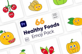 Healthy Food Emojies For Premiere Pro 47151670