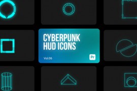 Cyberpunk Icons 06 for Premiere Pro 44851935