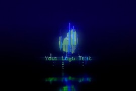 Logo Transition - Cyberpunk Glitch Logo After Effect Templates 51387789