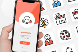 Animated Multimedia Icons 50347535