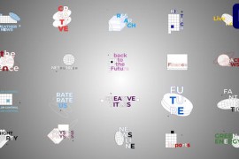 Abstract Technology Titles for Premiere Pro 46132424