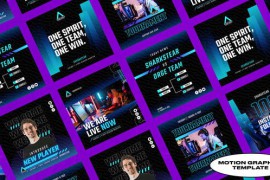 Streamer and Esport Posts | Mogrt 52609835