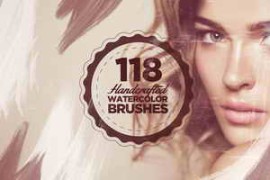 118 Watercolor Brushes