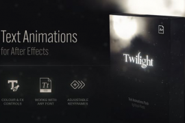 Text Animation Presets | Twilight 47600570