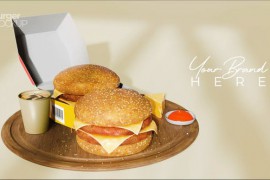 Burger Mockup Opener 49565156