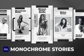 Monochrome Stories for After Effects 52264292