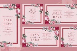 Bouquet Wedding Invitation 52444571