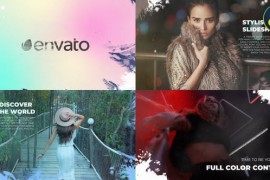 Stylish Ink Slideshow for DaVinci Resolve 42431585