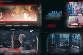 Dark Techno Video Displays 42235975