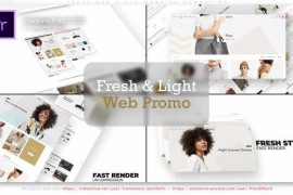 Fresh and Light Website Promotion 42249247
