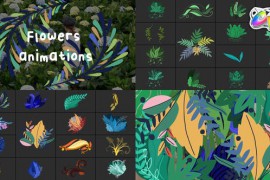 Flowers Animations for FCPX 46132423