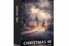 VfxStudio – Christmas 4k Winter Video Overlays Pack