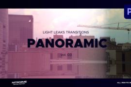 Light Leaks Panoramic Transitions Vol. 03 for Premiere Pro 46211508