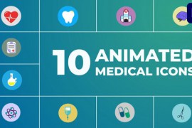 Animated Medical Icons for Premiere Pro 45936264